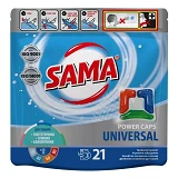 Капсулы для стирки Sama Universal 21шт                                                              
