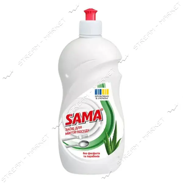 Средство для мытья посуды Sama Эконом Алое 500г                                                     