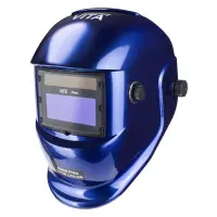 Маска сварочная Vita серия 6000 Pro True Color с автозатемнением WH-6014 синий                      