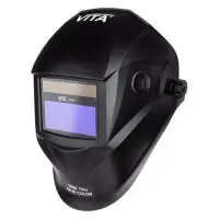 Маска сварочная Vita серия 7000 MAX True Color с автозатемнением WH-7003 черный                     
