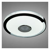 ЛСмарт LED люстра стельова біла RGB MP3 70 Вт (DB-8313/400RGB+MP3)