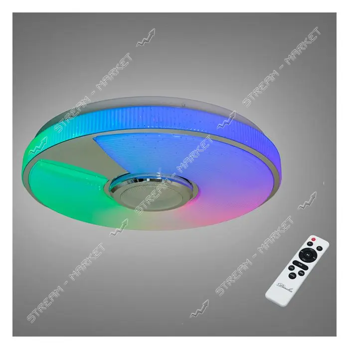 Люстра Diasha потолочная смарт 70Вт RGB BT белая                                                    