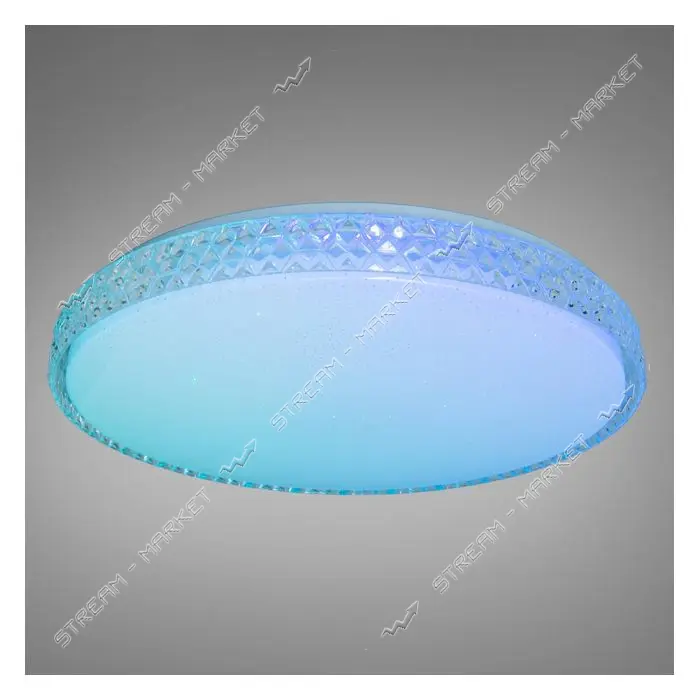 Люстра потолочная смарт LED RGB 80Вт пульт DB-8304/500RGB белая