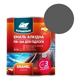 Краска алкидная Корабельная ПФ-266 для пола 2.8кг серая половая Каменское