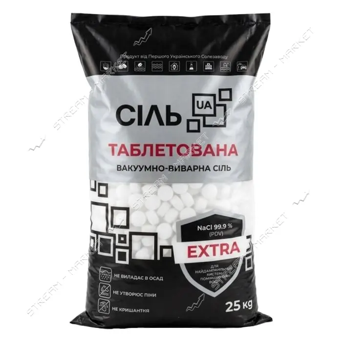 Соль таблетированная EXTRA 25кг мешок                                                               