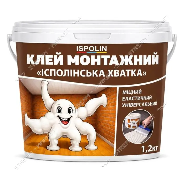 Клей монтажный Ісполінська хватка 1.2кг                                                             