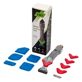 Шпатель-скребок BeLife для герметика и силикона с насадками