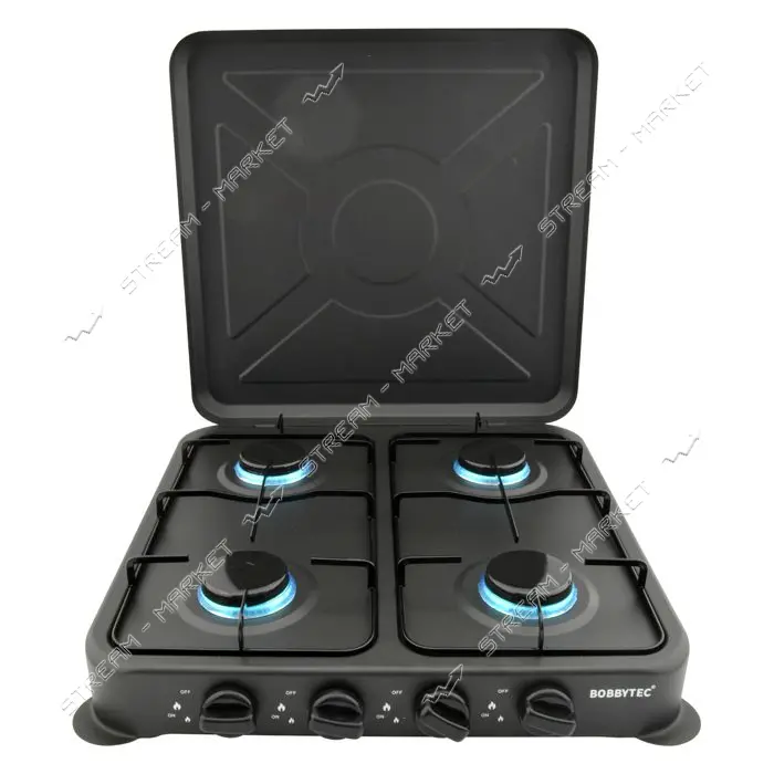 Газовая плита Bobbytec 2877 4 конфорки                                                              