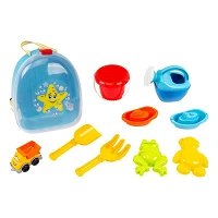 Игрушка ТехноК набор для игры с песком и водой в рюкзаке арт 8881 26.5х21.5х13                      