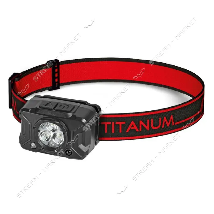 Налобный светодиодный фонарик Titanum TLF-H09 170Lm