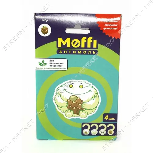 Средство против моли Антимоль Moffi Кедр