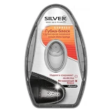 Губка-блеск Silver Premium для обуви с дозатором черная 6мл                                         