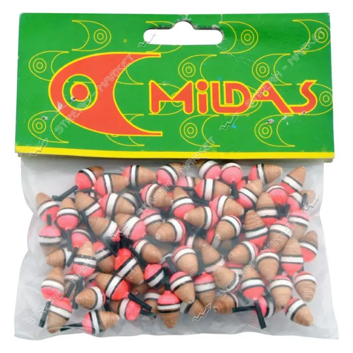 Поплавок зимний Mildas 100шт