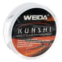 Волосінь Weida 30мх0.12мм тест 4.1кг                                                                