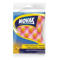 Губка банная Novax Mirage 1шт                                                                       