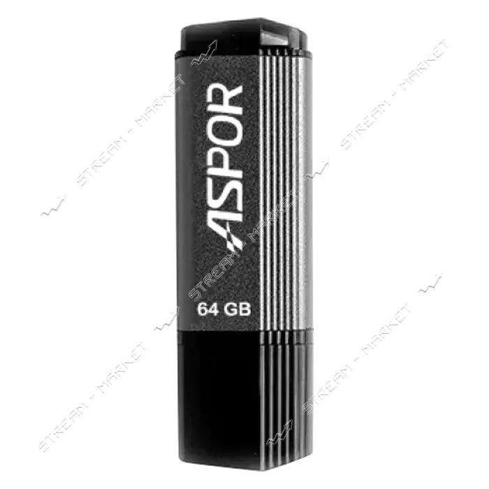 Флешка Aspor AR 64GB 121 графит
