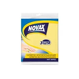 Салфетки влаговпитывающие Novax Эконом 3шт                                                          