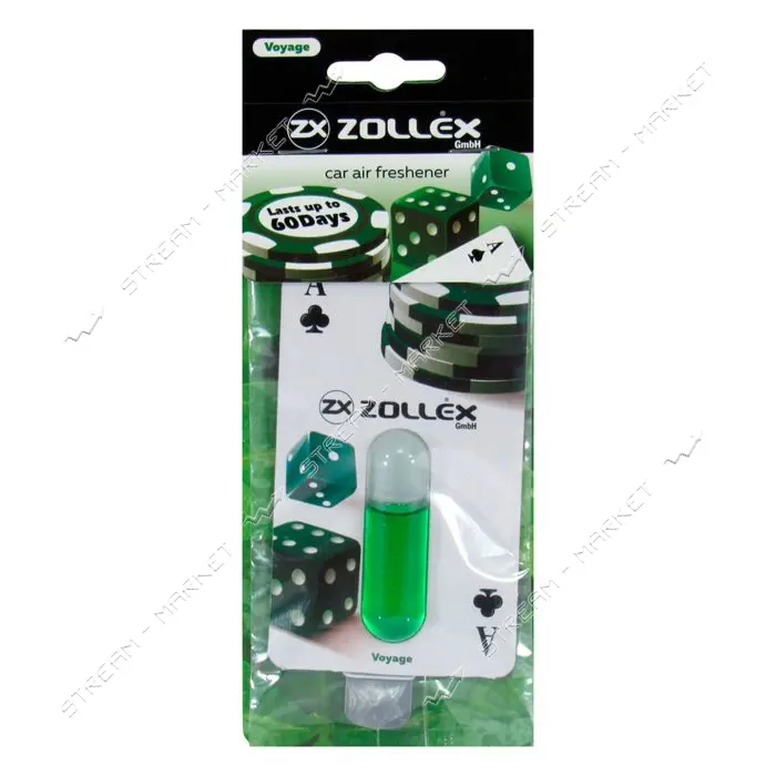 Автомобильный ароматизатор воздуха Zollex 17014 CASINO Voyage 5мл                                   