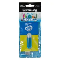 Автомобильный ароматизатор воздуха Zollex 17018 UKRAINE Blue sky 5мл                                