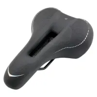 Седло на спортивный велосипед с отверстием узкое Gel 8081 гелевый наполнитель                       