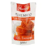 Мыло жидкое Нектар Мед с молоком doy-pack 500мл                                                     