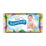 Салфетки влажные Superfresh Детские 15шт