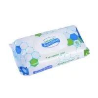 Салфетки влажные Superfresh Антибактериальные с клапаном 72шт                                       