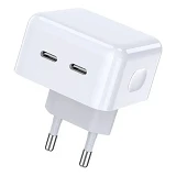 Сетевое зарядное устройство Jokade JB039 40W 2USB-C белый