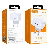 Сетевое зарядное устройство Jokade JB039 40W 2USB-C белый