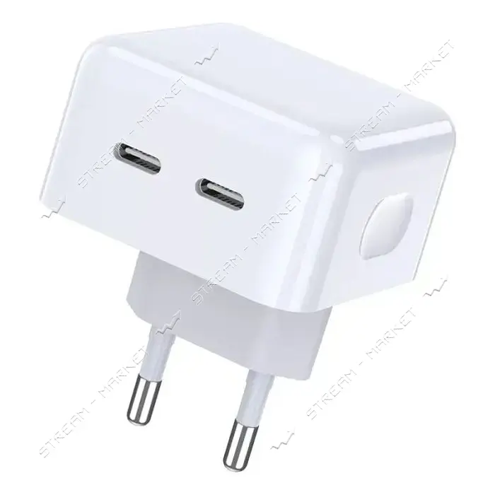 Сетевое зарядное устройство Jokade JB039 40W 2USB-C белый