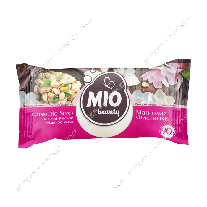 Парфюмированное косметическое мыло Mio Beauty Магнолия и Фисташки 90г