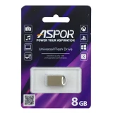 Флешка Aspor 8GB AR 105 серебро