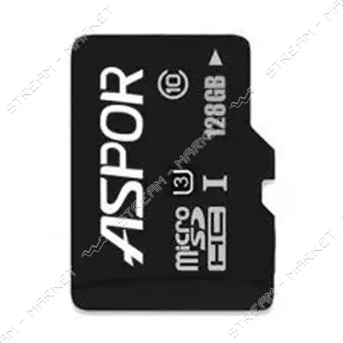 Карта памяти Aspor 128GB MicroSDHC Class 10                                                         
