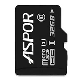 Карта памяти Aspor 32GB MicroSDHC Class 10                                                          