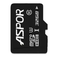 Карта памяти Aspor 32GB MicroSDHC Class 10                                                          