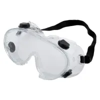 Очки защитные Baymax S-1551 Quattro Ventilli с вентиляцией прозрачные Турция                        