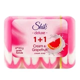 Шик крем-мыло  Deluxe крем 1+1 грейпфрут 4*90                                                       