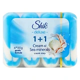 Шик крем- мыло Deluxe крем 1+1 морские минералы 4*90 г                                              
