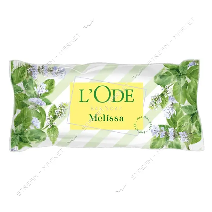 Мыло туалетное L'ODE с экстрактом мелисы 60г