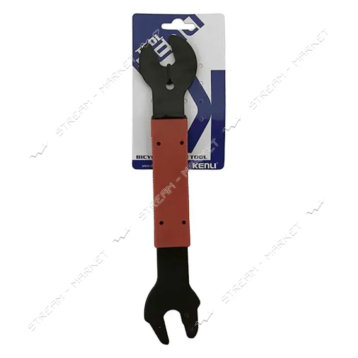Ключ велосипедный для снятия педалей KENLI KL-9730С 15 16 17мм