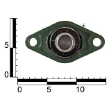 Подшипник ASR в корпусе UCFL 204 фланцевый