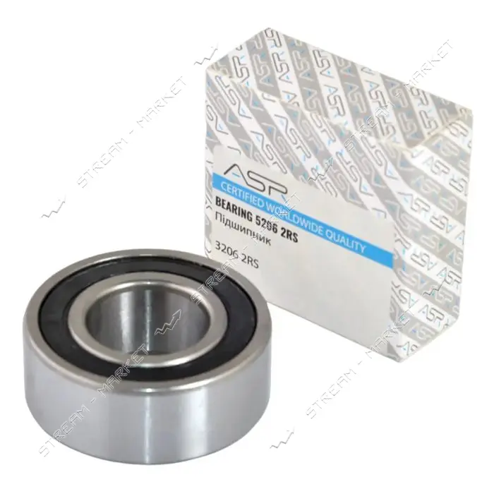 Подшипник шариковый ASR радиально-упорный двухрядный 3056206/3206 2RS                               