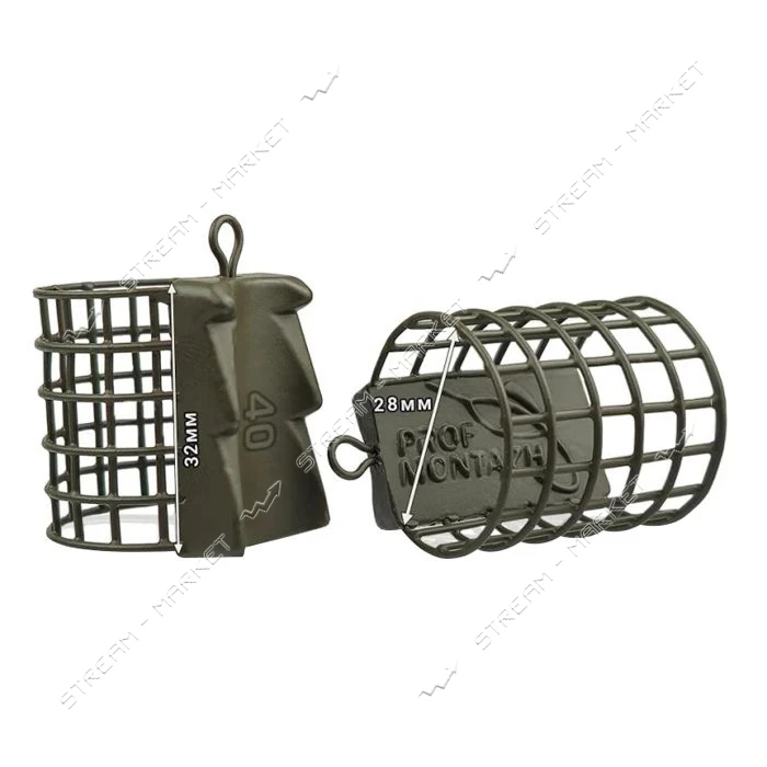 Кормушка металлическая фидерная Feeder Caiman L 40г
