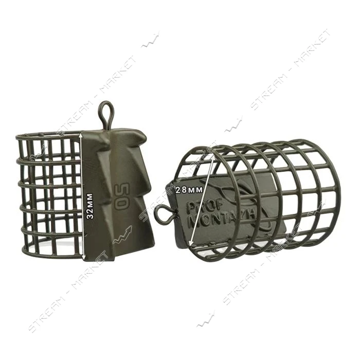 Кормушка металлическая фидерная Feeder Caiman L 50г