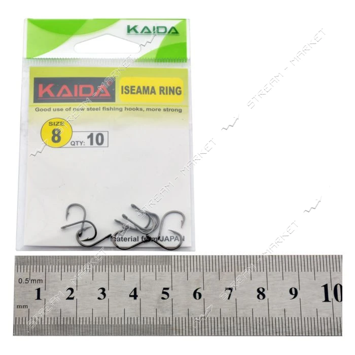 Крючки KAIDA ISEAM 8 5шт 004572