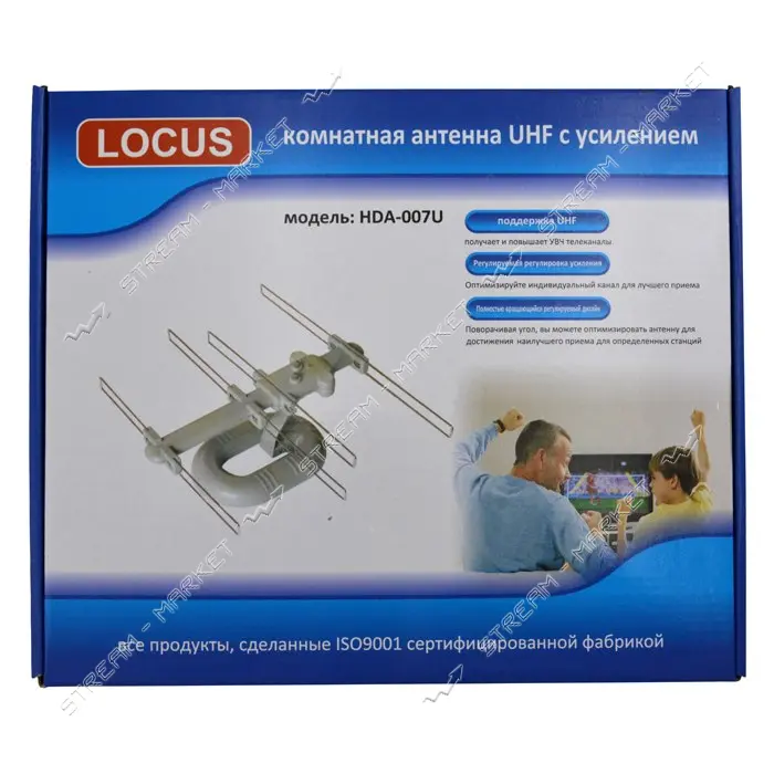 Антенна комнатная Locus HDA-007U