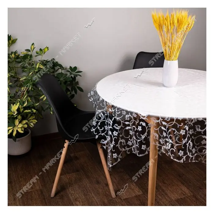 Клеенка для стола Dariana B436BTM 135х100см силикон                                                 