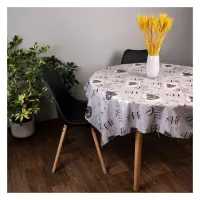 Клейонка для столу Dariana ES0634-2 135х100см силікон                                               