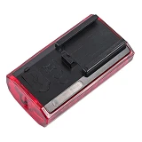 Стоп аккумуляторный JY-6015 U 3 ярких красных светодиода Micro USB