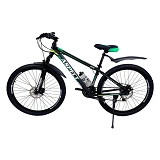 Велосипед CrossBike Aspect алюмінієва рама 15" колесо 27.5" black green